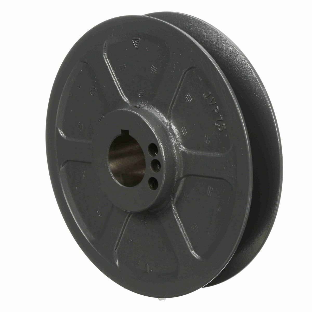 Browning 1 Groove Cast Iron Finish Bore FHP Variable Pitch Sheave - 1VP75X 1 3/8