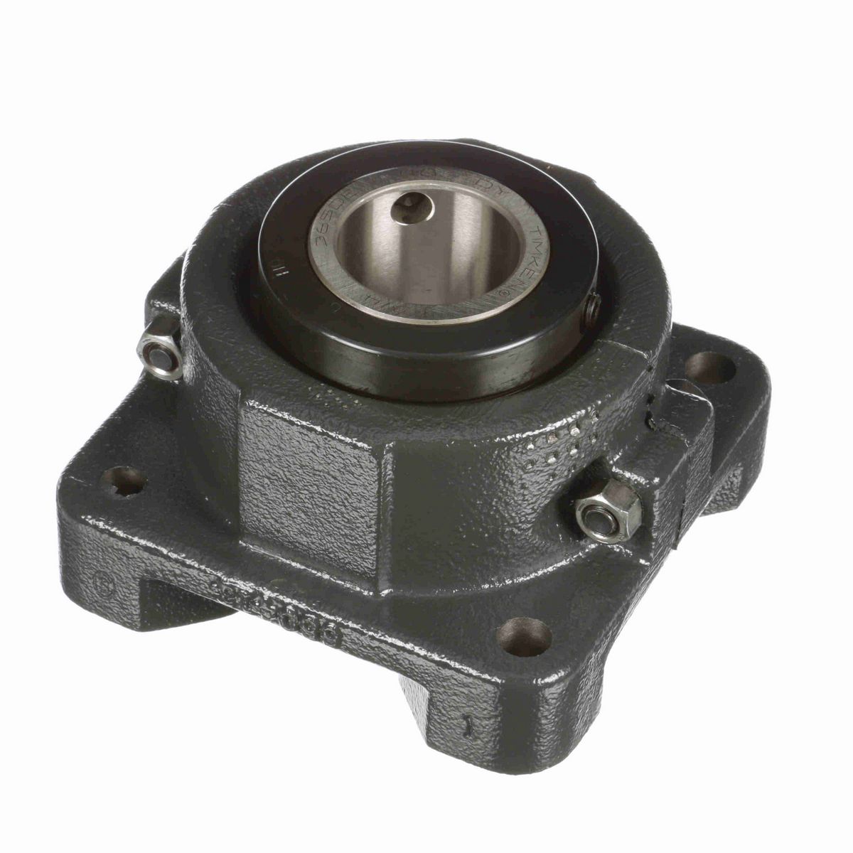 Sealmaster Mounted Cast Iron Four Bolt Flange Tapered Roller - 52100 Bearing Steel - Double Collar Mount Lock - RFB 112