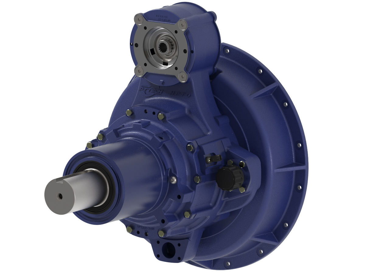 PT Tech HPTO37VG, SAE#0, PTO Clutch with 2 Pump Pads Timken HPTO37S0-2 Pump Pads