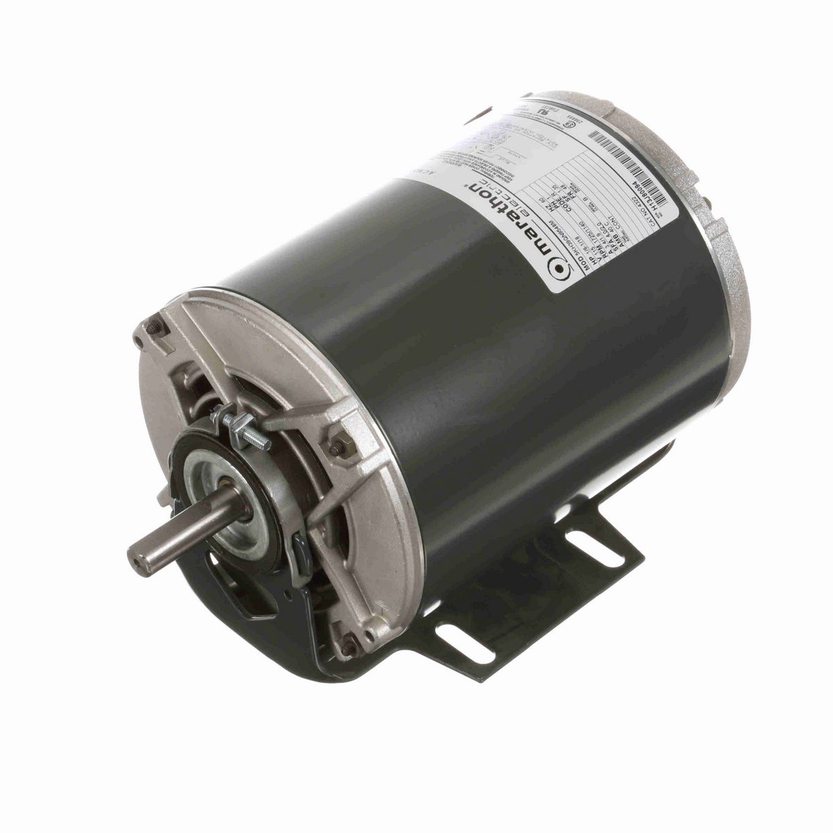 LEESON Fan and Blower Motor, 1/6-1/18 HP, 1 Ph, 60 Hz, 115 V, 1800 RPM, 48 Frame, DP - 4322