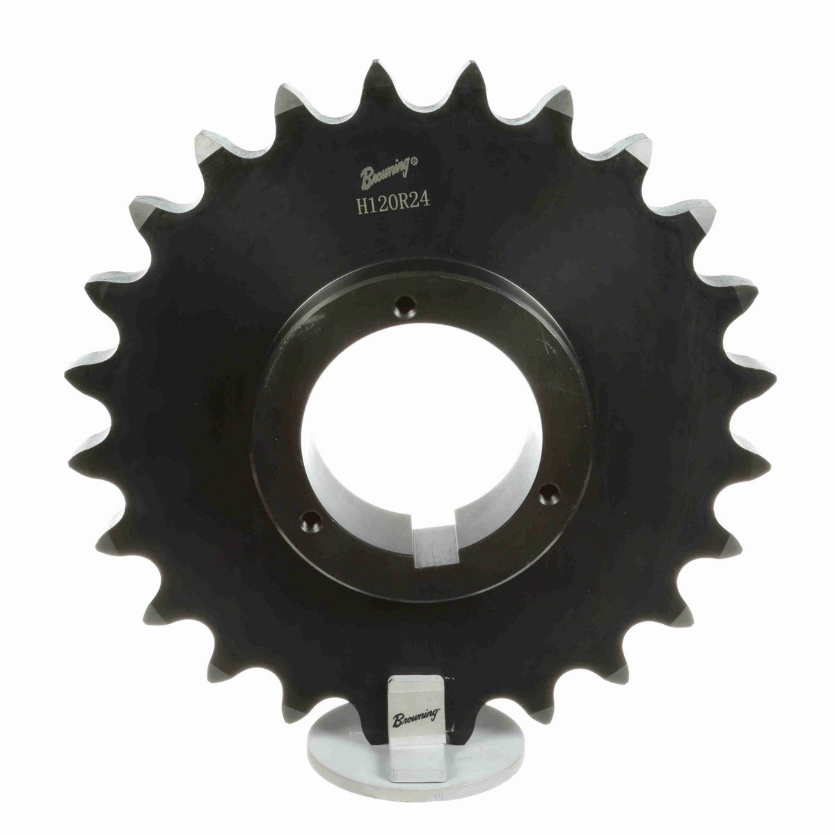 Browning Steel Bushed Bore Roller Chain Sprocket - H120R24