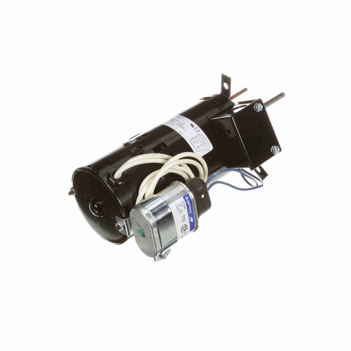 FASCO Draft Inducer Motor, 1/10 HP, 1 Ph, 60 Hz, 115 V, 3000 RPM, 1 Speed, 3.3" Diameter, OAO - D410
