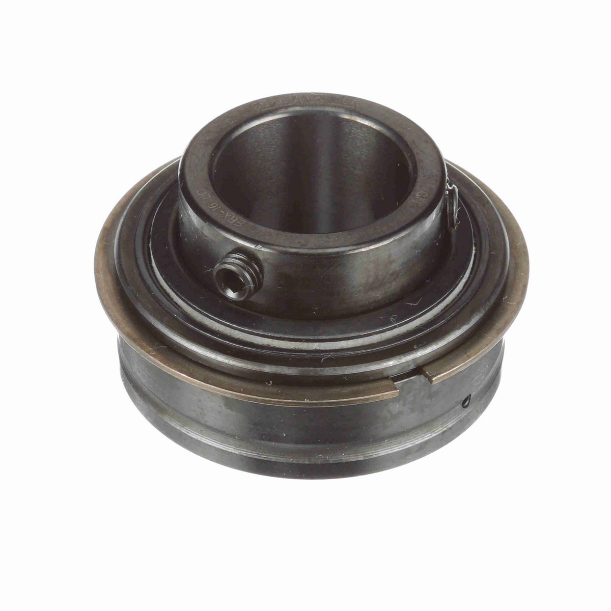 Sealmaster Mounted Insert Only Ball Bearing - 52100 Bearing Steel, Black Oxided - Setscrew Lock - Low Drag - ERX-16 LO