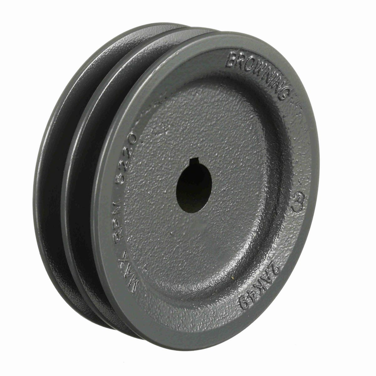 Browning 2 Groove Cast Iron FHP - Finished Bore Sheave - 2AK49X3/4