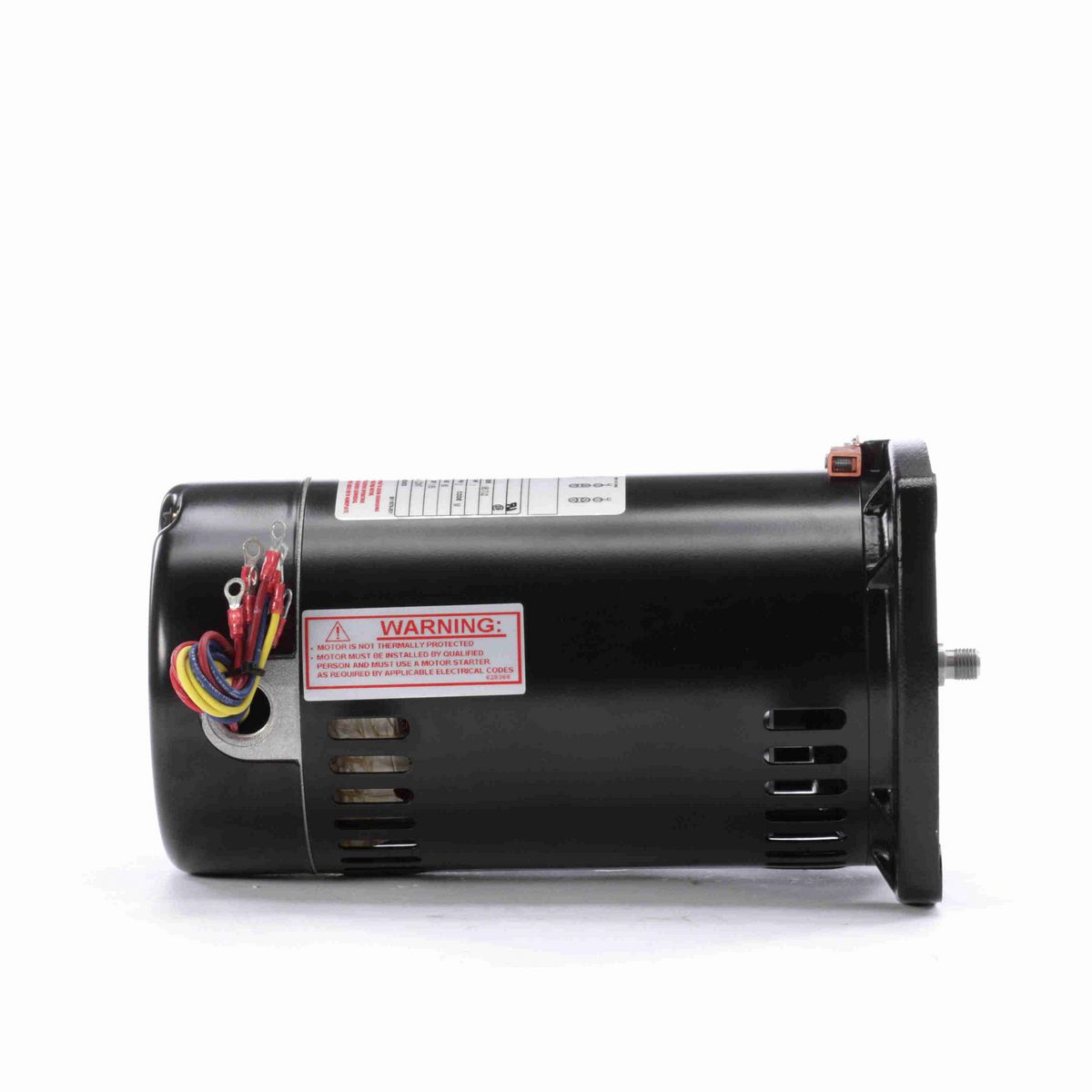 Century Pool Pump Motor, 1 HP, 3 Ph, 60 Hz, 208-230/460 V, 3600 RPM, 48Y Frame, ODP - Q3102