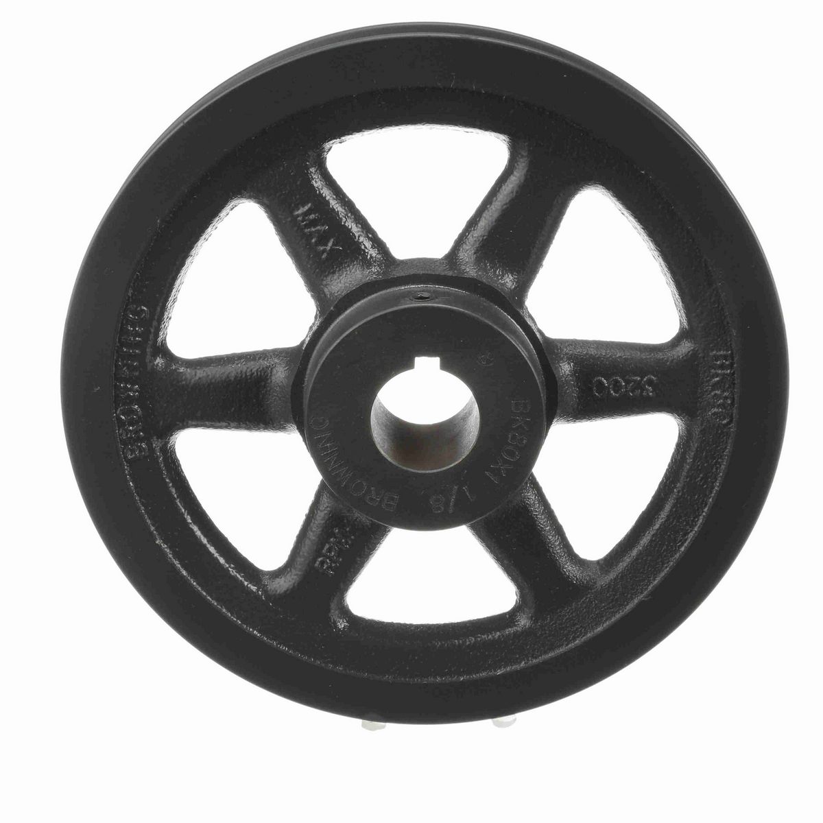 Browning 1 Groove Cast Iron FHP - Finished Bore Sheave - BK80X 1 1/8