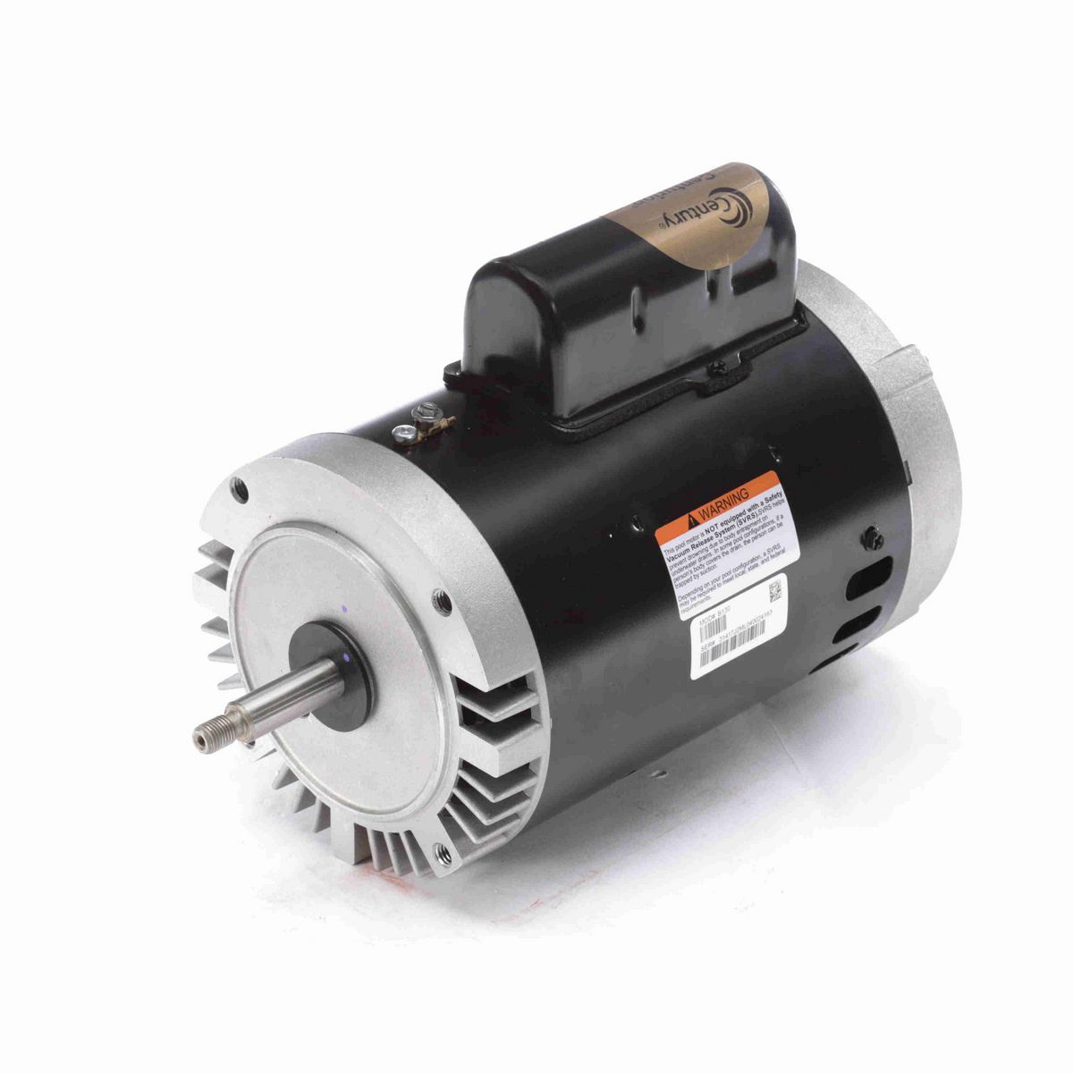 Century Pool Pump Motor, 2.0 HP, 1 Ph, 60 Hz, 230 V, 3600 RPM, X56J Frame, DP - B130