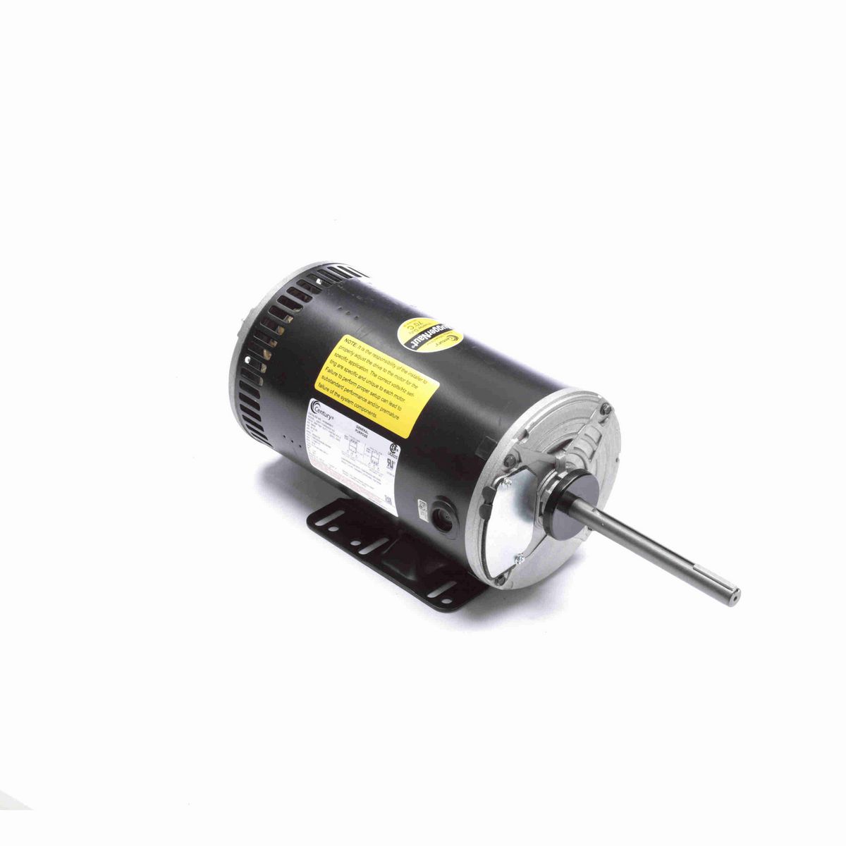 Century JuggerNaut® Condenser Fan Motor, 1.5 HP, 3 Ph, 60 Hz, 208-230/460 V, 900 RPM, 56HZ Frame, OPAO - H1054RBV1