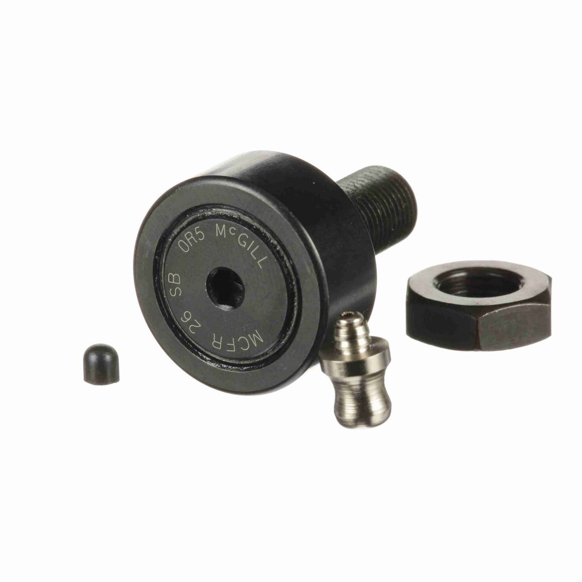 Опорный ролик с цапфой McGill CAMROL MCFR 26 B, бочкообразный, с шестигранным отверстием, метрический