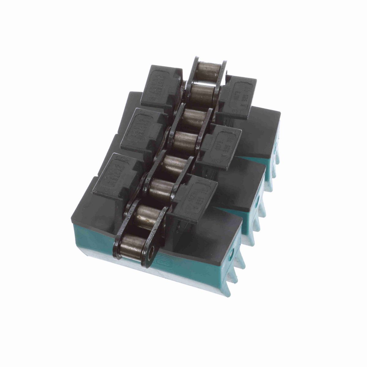 System Plast 1873TAB SideGrip™ Side-flexing, Material: NG evo (Gray Blue), Width: 3.25in, Pitch: 1.5in - NGE1873TAB-K325GS1