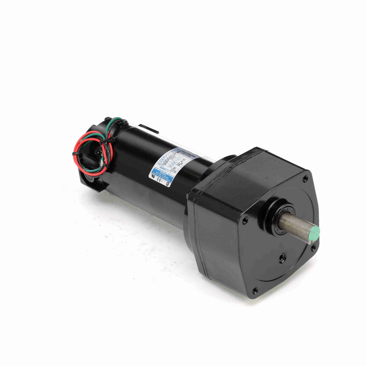 LEESON Parallel Shaft Gearmotor, 0.25 HP, 90 V, 125 RPM, 34 Frame, TENV - M1135111.00