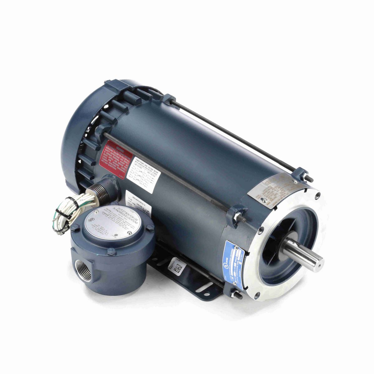LEESON Explosion Proof Motor, 2 & 1.50 HP, 3 Ph, 60 & 50 Hz, 230/460 & 190/380 V, 1800 & 1500 RPM, 145TC Frame, EPFC - 121921.00