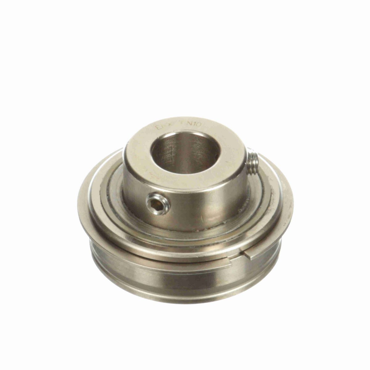 Sealmaster Mounted Insert Only Ball Bearing - 52100 Bearing Steel, Phosphorus Nickel Coated - Setscrew Lock - Corrosion Resistant - ERX-PN10