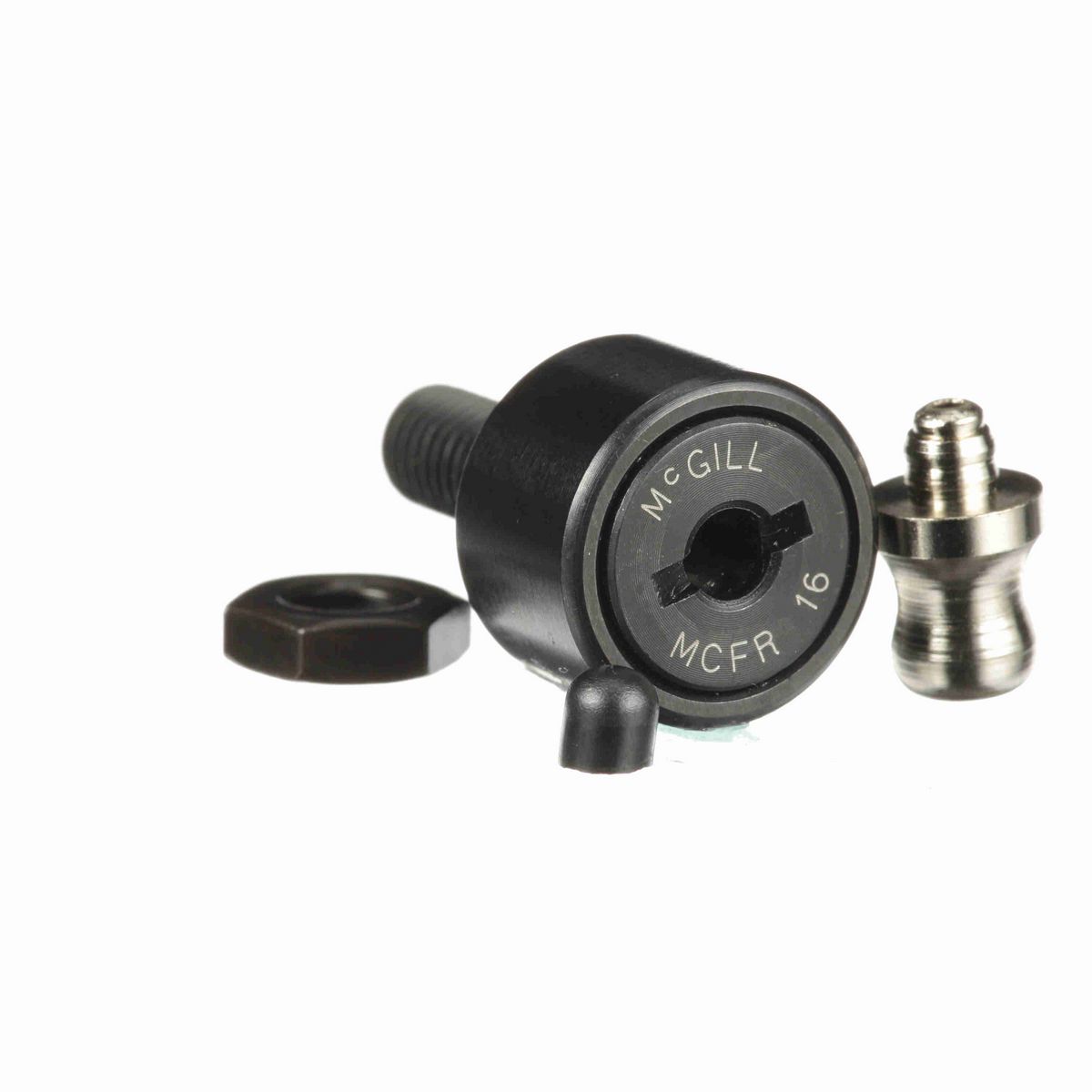 Опорный ролик с цапфой McGill CAMROL MCFR 16, бочкообразный, со шлицем под отвёртку, метрический