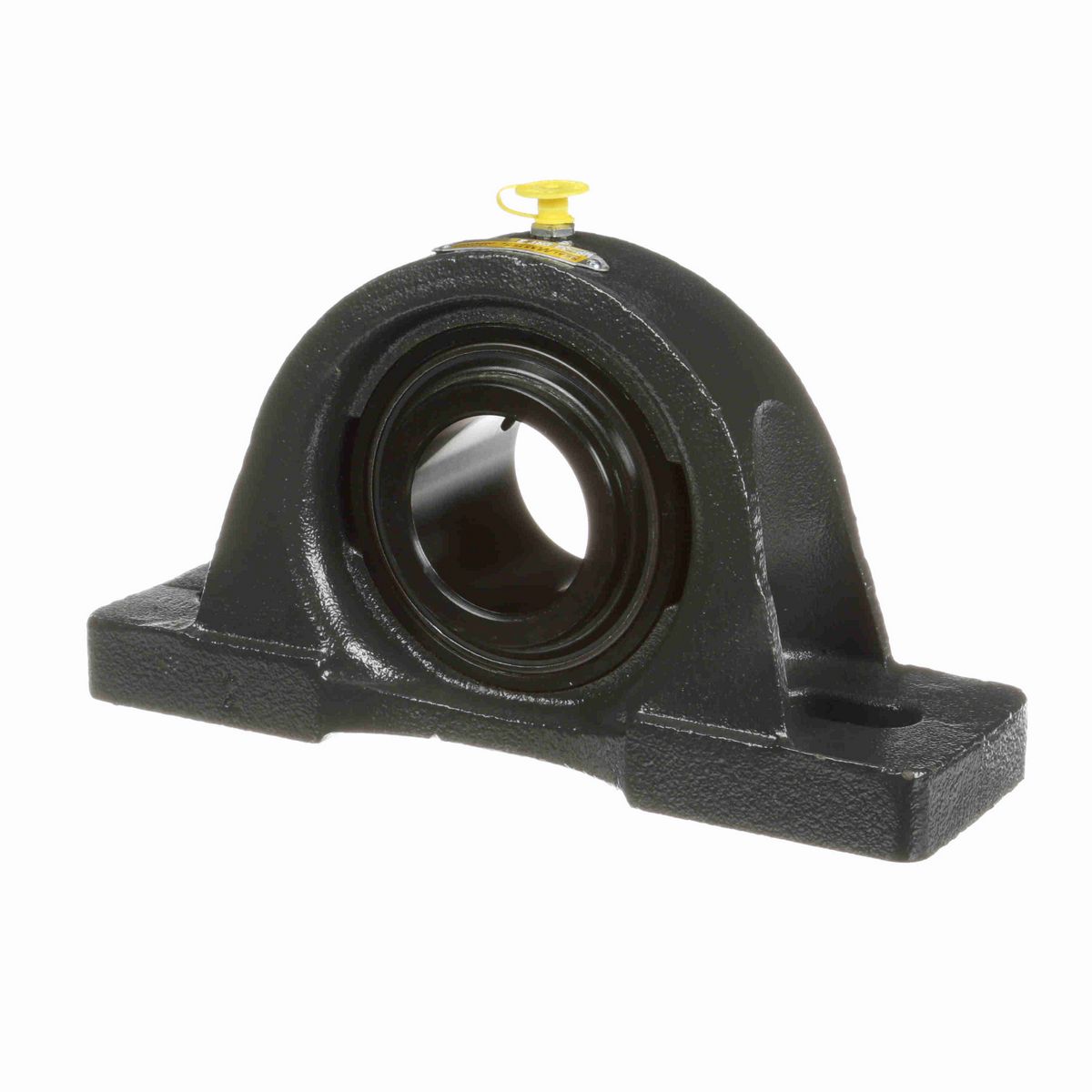 Sealmaster Mounted Cast Iron Two Bolt Pillow Block Ball Bearing - 52100 Bearing Steel, Black Oxided - Setscrew Lock - High Contamination - MP-32 DRT