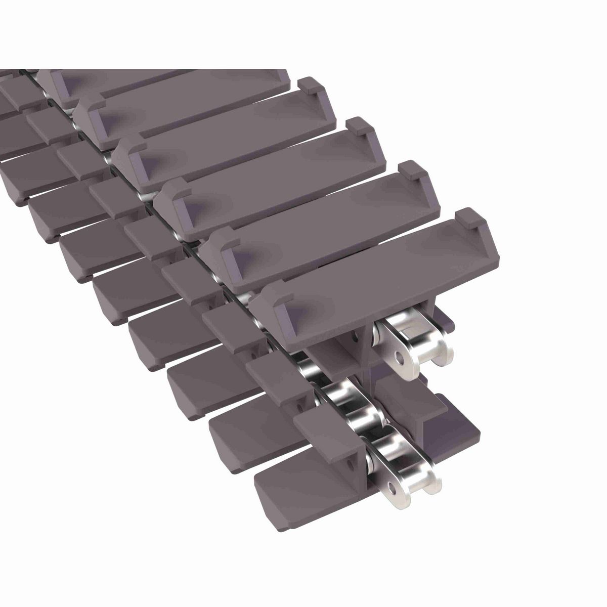 Rexnord 1873TAB SideGrip™ Side-flexing, Material: Brown High Performance, Width: 3.75in, Pitch: 1.5in - 81439301