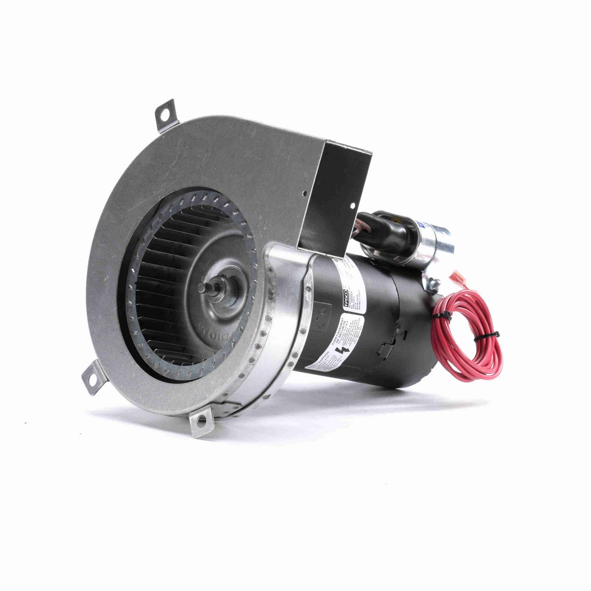 FASCO Rectangular Outlet Permanent Split Capacitor OEM Replacement Draft Inducer Blower, 208-230 Volts, Flange: No - A324