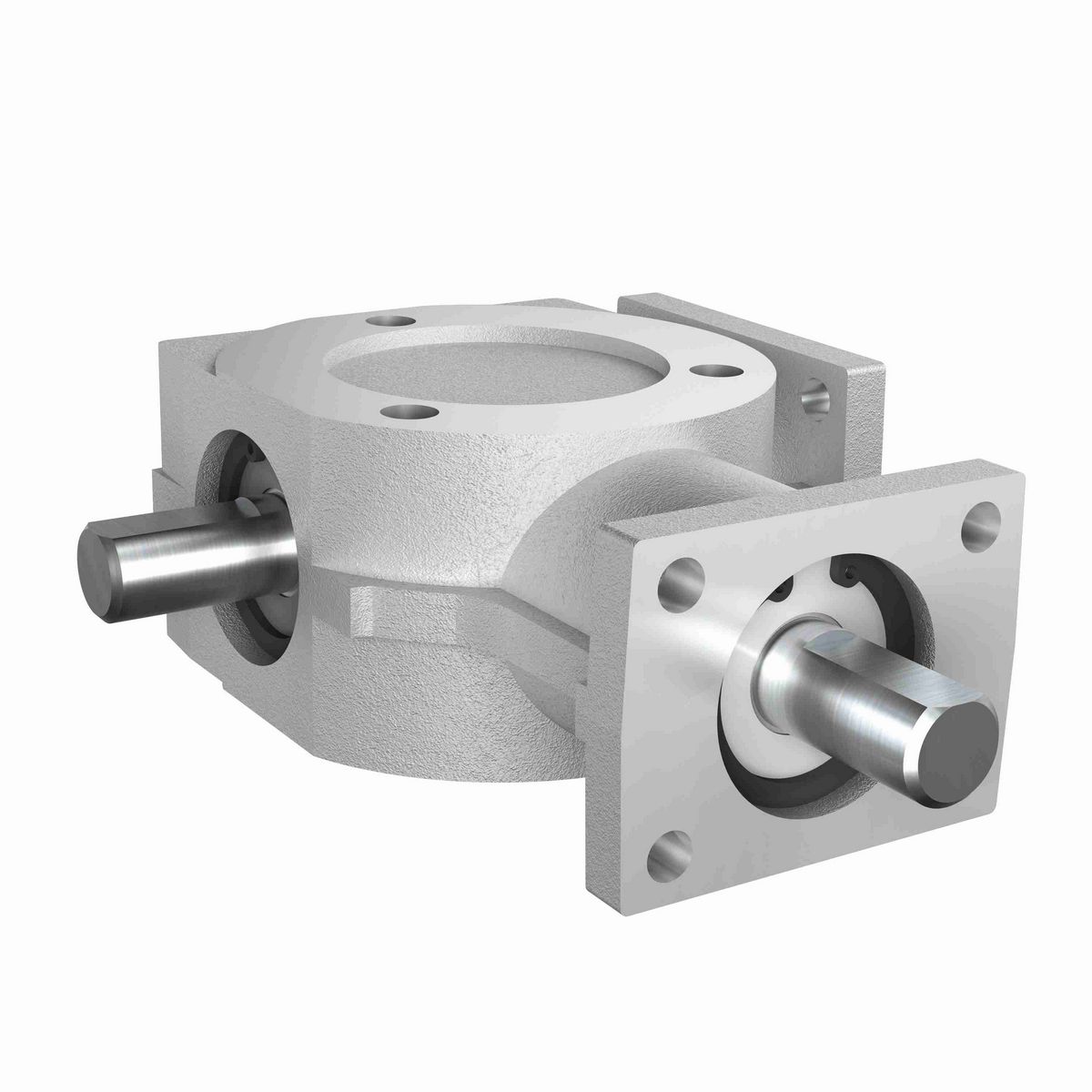 Hub City Bevel Gear Drives Aluminum Bevel Reducer - AD1 2/1 C,F SP