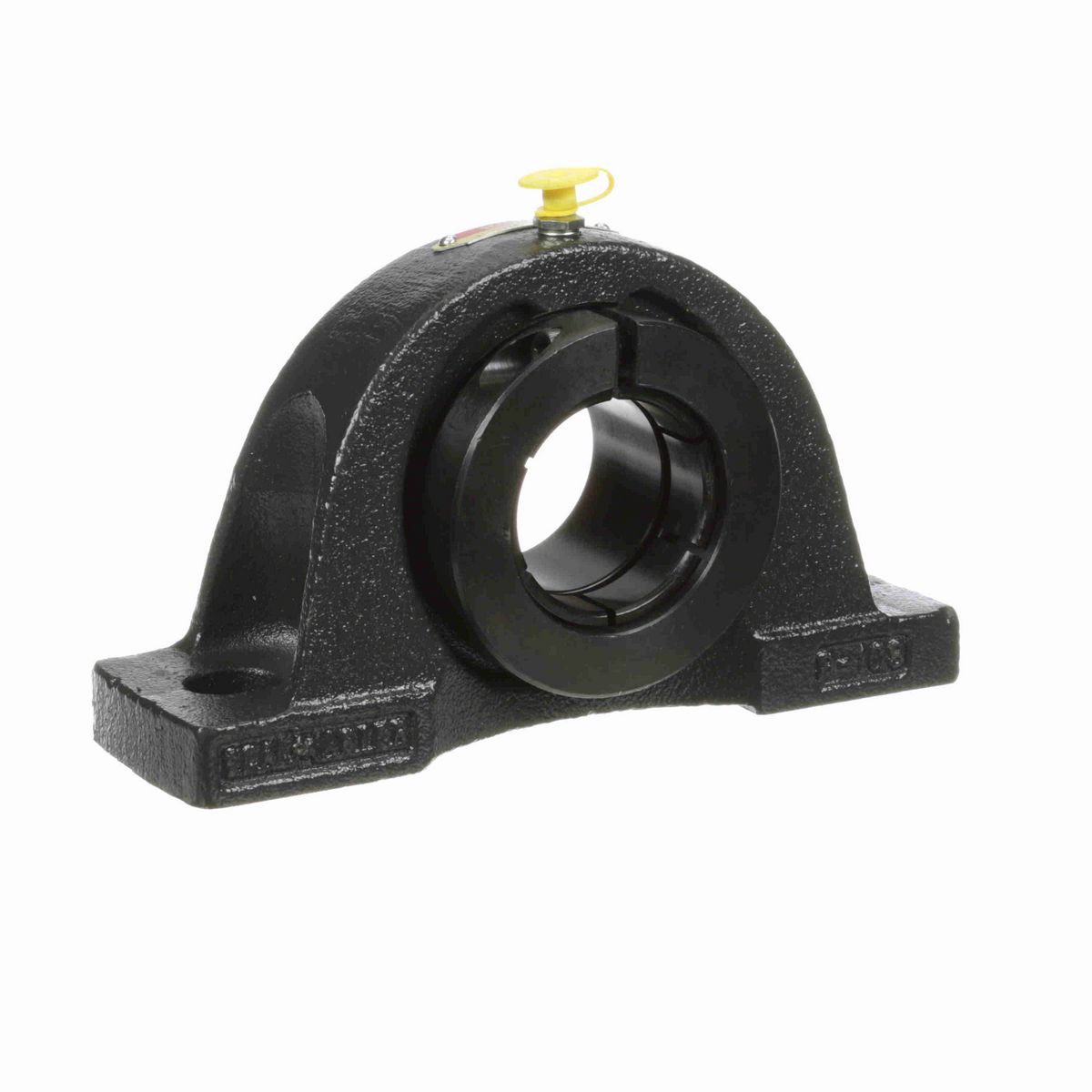 Sealmaster Mounted Cast Iron Two Bolt Pillow Block Ball Bearing - 52100 Bearing Steel, Black Oxided - Concentric Lock - NP-31TC
