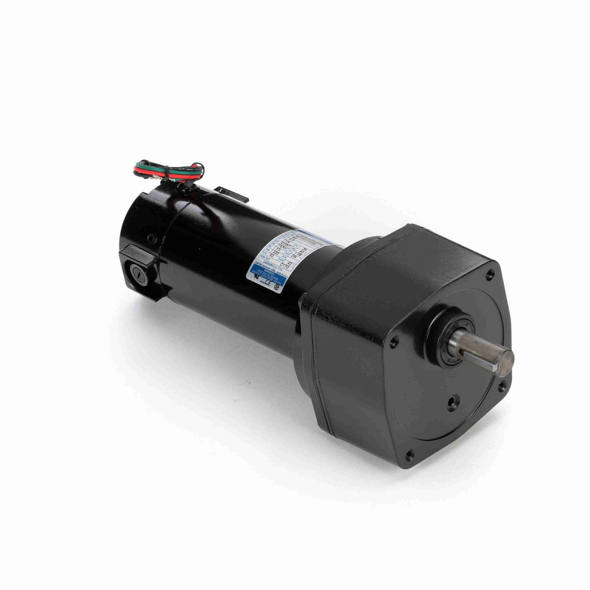 LEESON Parallel Shaft Gearmotor, 0.25 HP, 90 V, 62 RPM, 34 Frame, TENV - M1135110.00