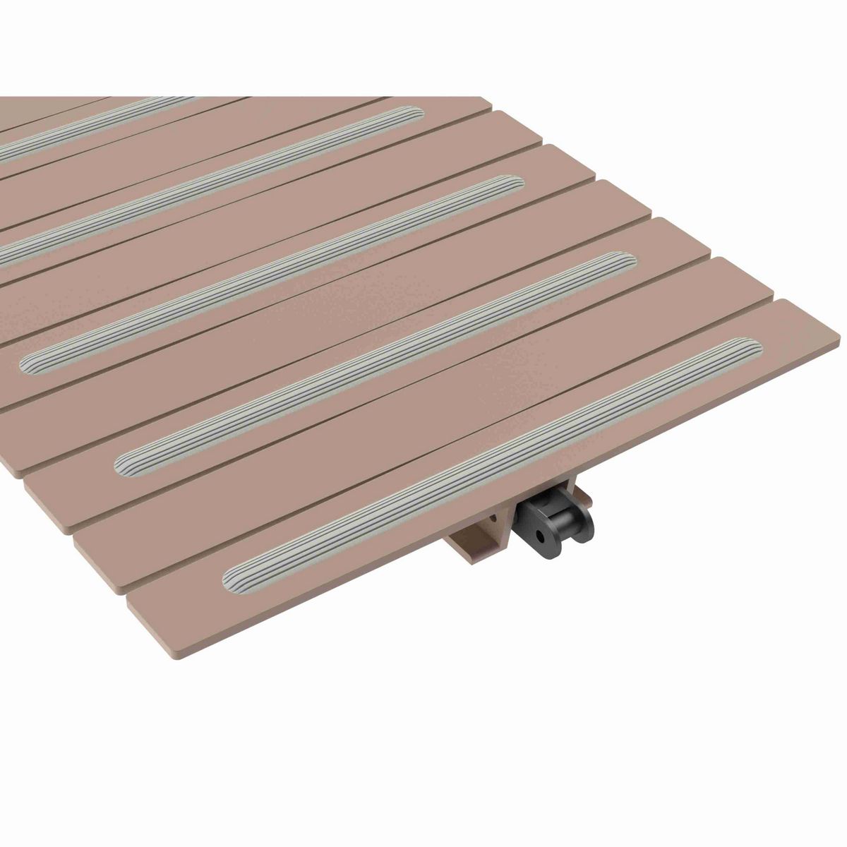 Rexnord 1873TAB SuperGrip™ Side-flexing SuperGrip™, Material: Tan Low Friction, Width: 12in, Pitch: 1.5in - 81418877