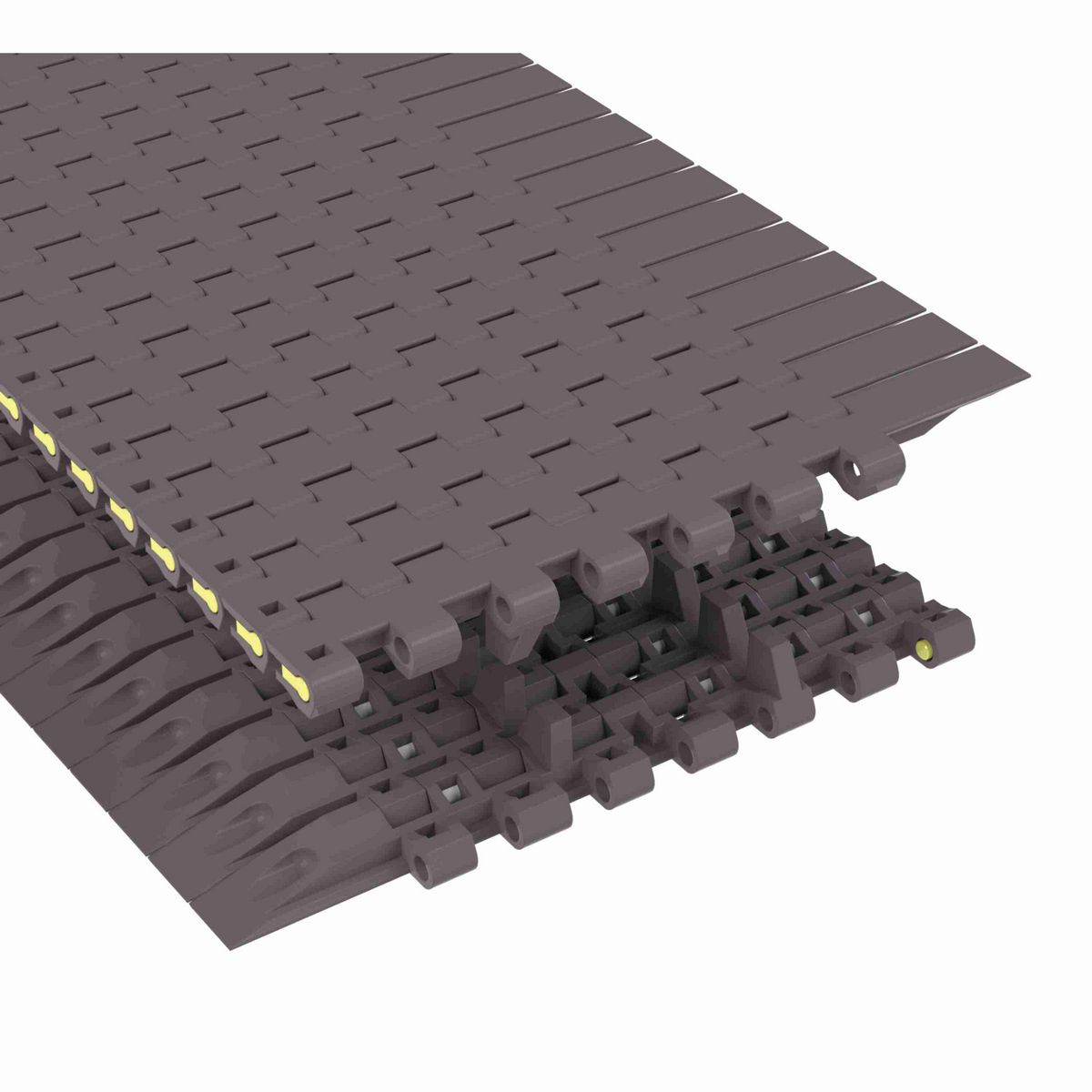 Rexnord 1505DTS Straight Running DTS®, Material: Brown High Performance, Width: 4.5in, Pitch: 15mm - 81414111
