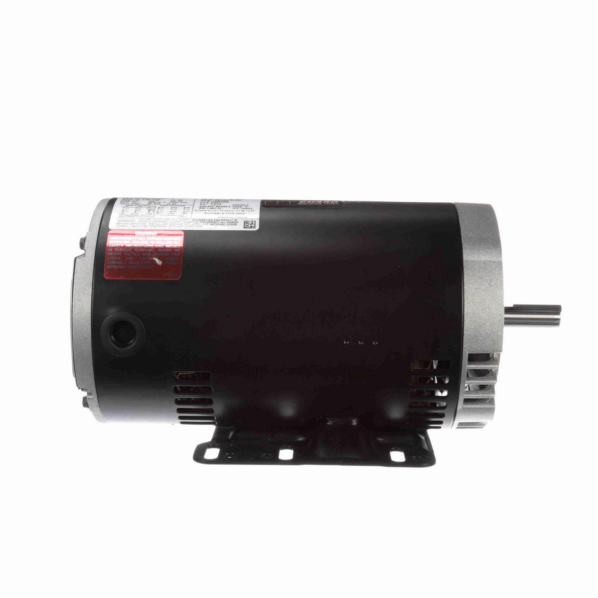 Century General Purpose Motor, 2.0 HP, 3 Ph, 60 Hz, 230/460 V, 1800 RPM, 56C Frame, DP - H710LES