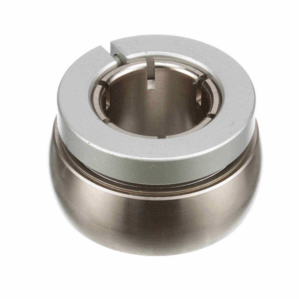 Sealmaster Mounted Insert Only Ball Bearing - 52100 Bearing Steel, Phosphorus Nickel Coated - Concentric Lock - Corrosion Resistant - PN-206T
