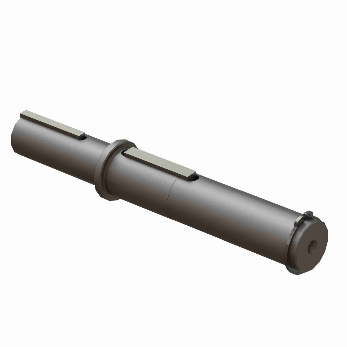 Hub City HERA Gear Reducer HERA Cast Iron Helical-Hypoid Reducer - HERA75 KIT, PLUG-IN SHAFT 60 SGL