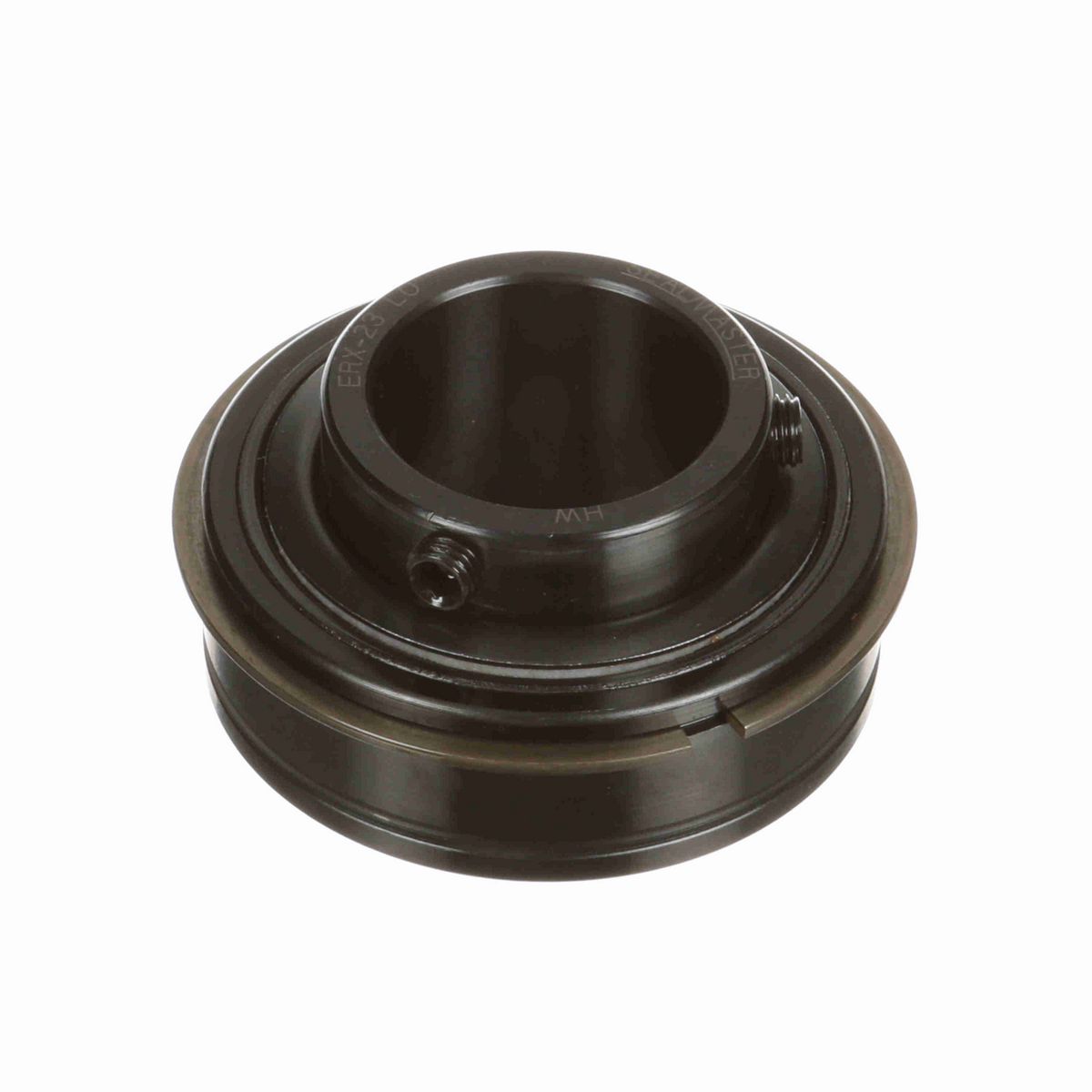 Sealmaster Mounted Insert Only Ball Bearing - 52100 Bearing Steel, Black Oxided - Setscrew Lock - Low Drag - ERX-23 LO