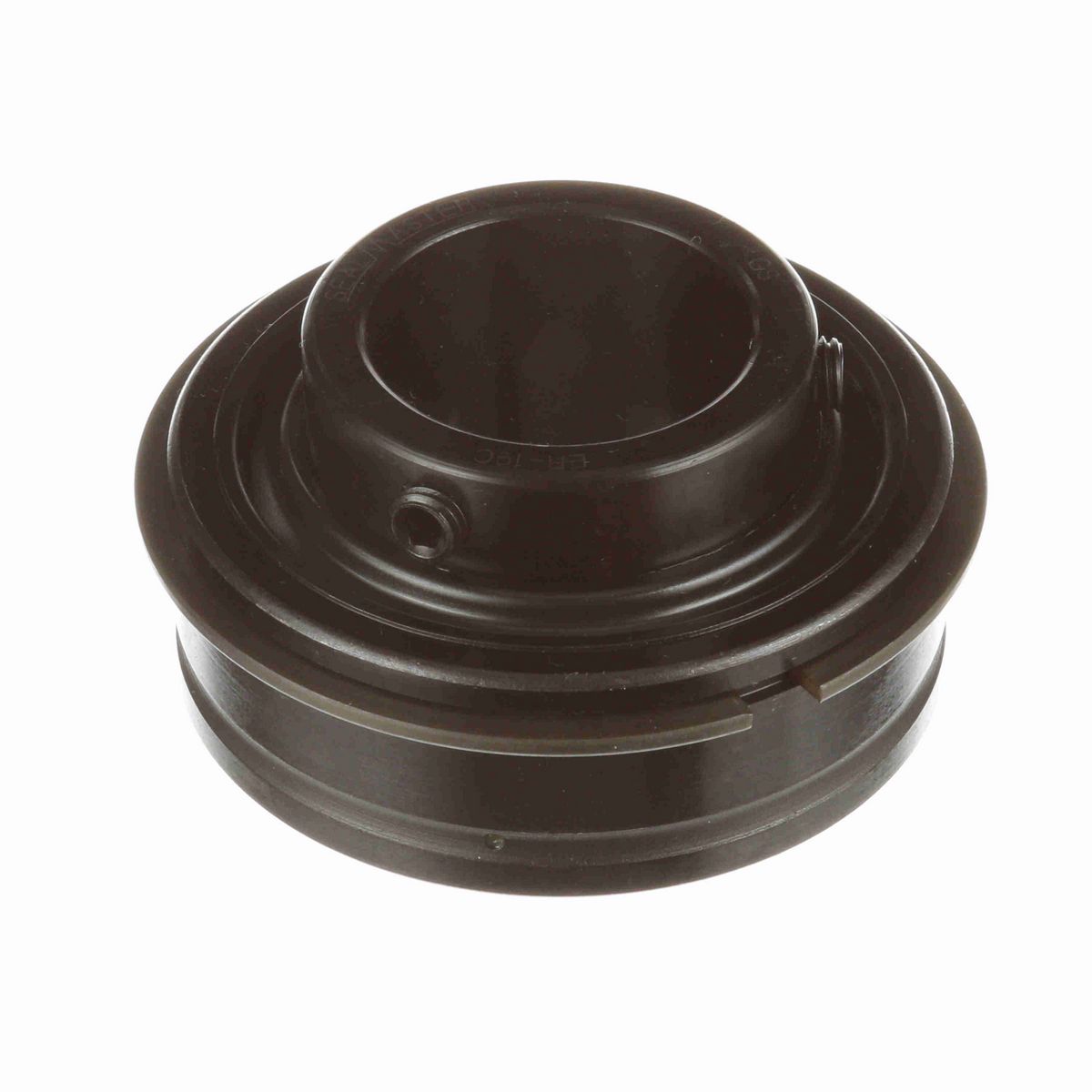 Sealmaster Mounted Insert Only Ball Bearing - 52100 Bearing Steel, Black Oxided - Setscrew Lock - ER-19C