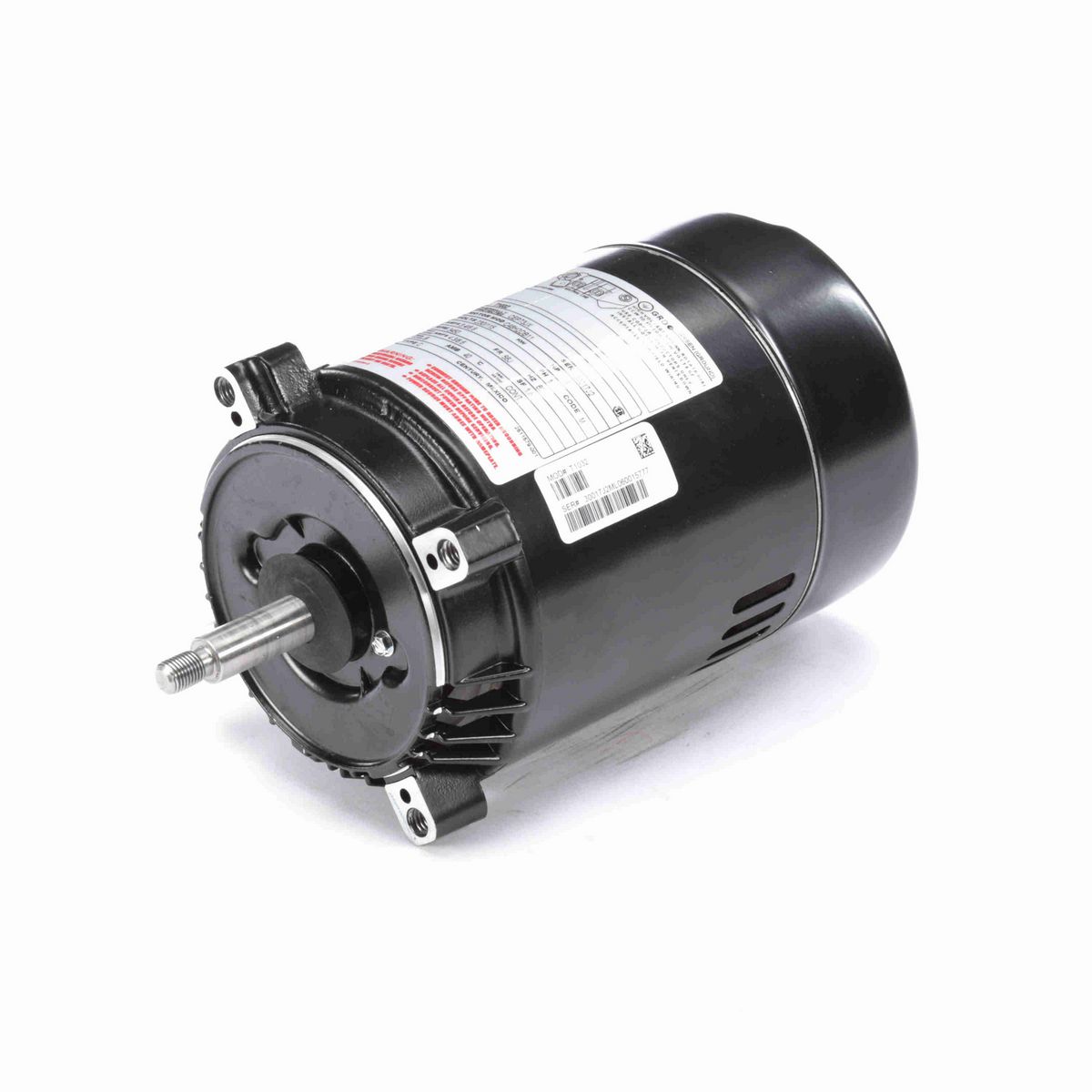 Century Jet Pump Motor, 1/3 HP, 1 Ph, 60 Hz, 230/115 V, 3600 RPM, 56J Frame, ODP - T1032