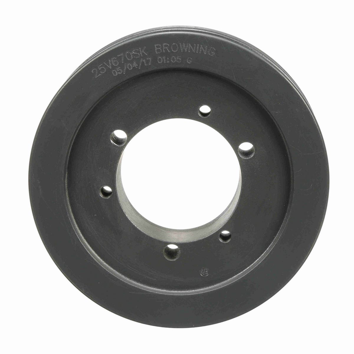 Browning 2 Groove Cast Iron Bushed Bore Multiple Sheave - 25V670SK