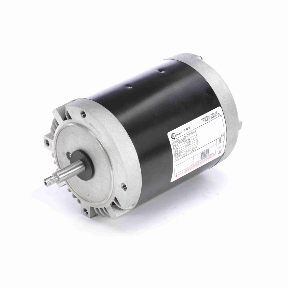 Century General Purpose Pump Motor, 3/4 HP, 3 Ph, 60 Hz, 575 V, 3600 RPM, L56J Frame, DP - H299