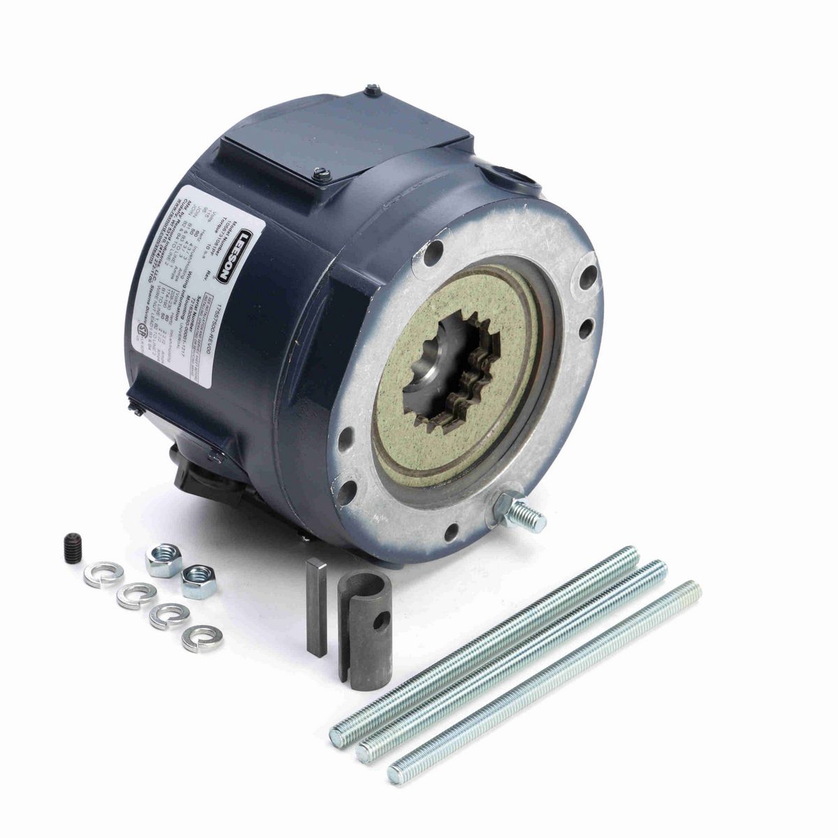 LEESON .....56C/143-5TC.NEMA2/IP23.115/230V.1PH...........10 LB-FT COUPLER BRAKE.......ALUMINUM. - 175575.00