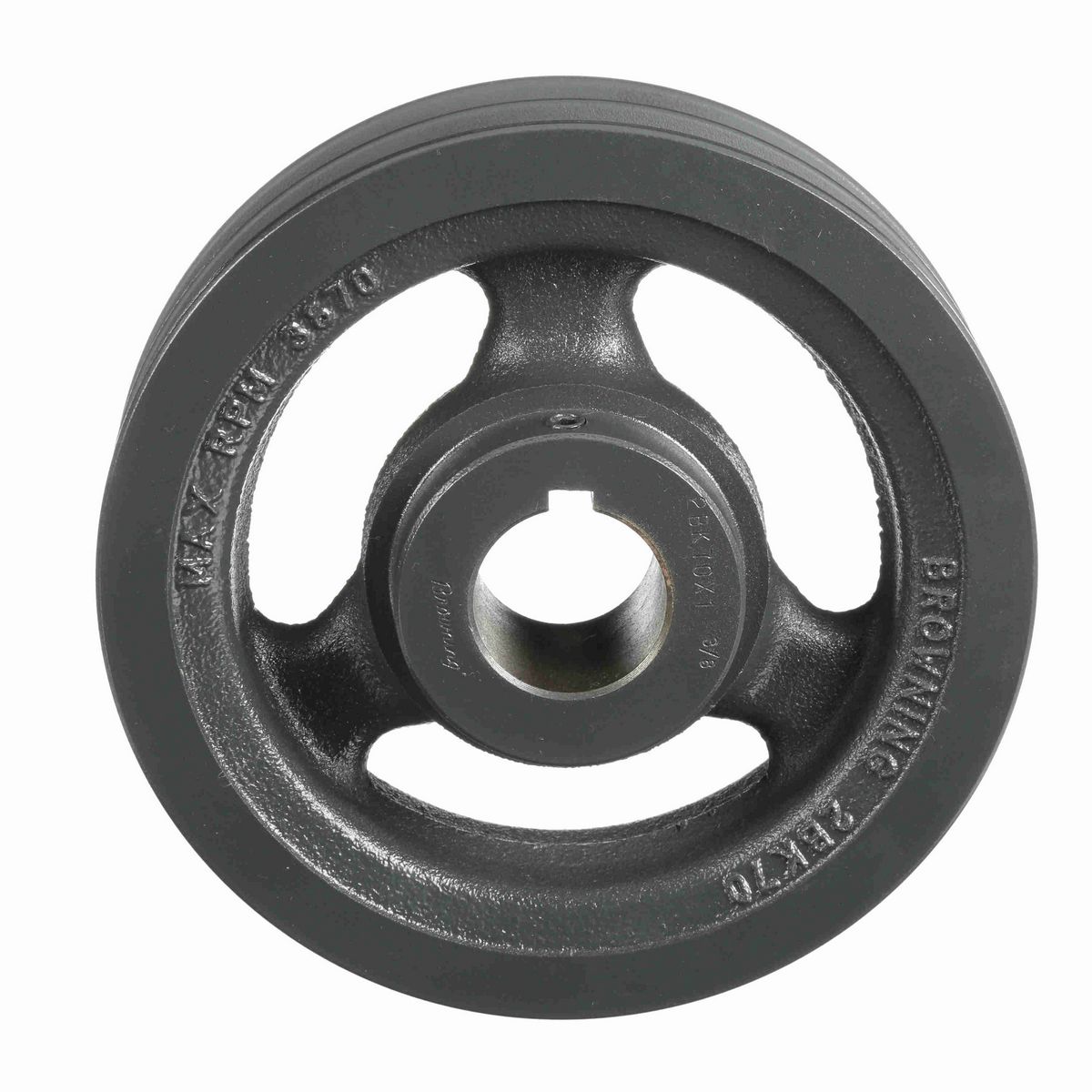 Browning 1 Groove Cast Iron FHP - Finished Bore Sheave - BK72X 1 3/8