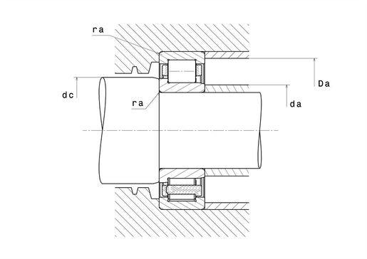 Однорядный цилиндрический роликоподшипник NTN NJ315EAG1C4