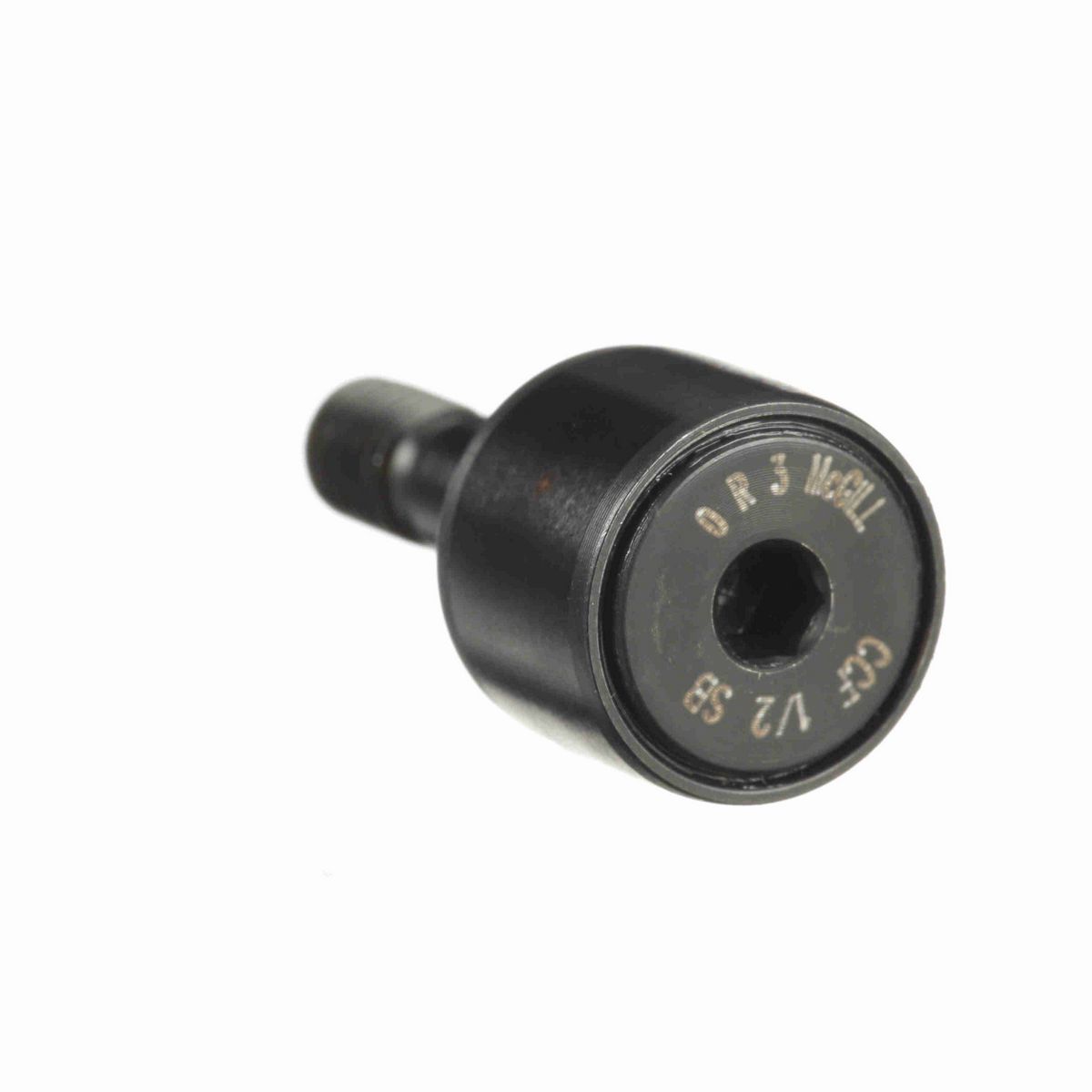Опорный ролик с цапфой McGill CAMROL CCF 1/2 SB, бочкообразный, с уплотнением, с шестигранным отверстием, дюймовый