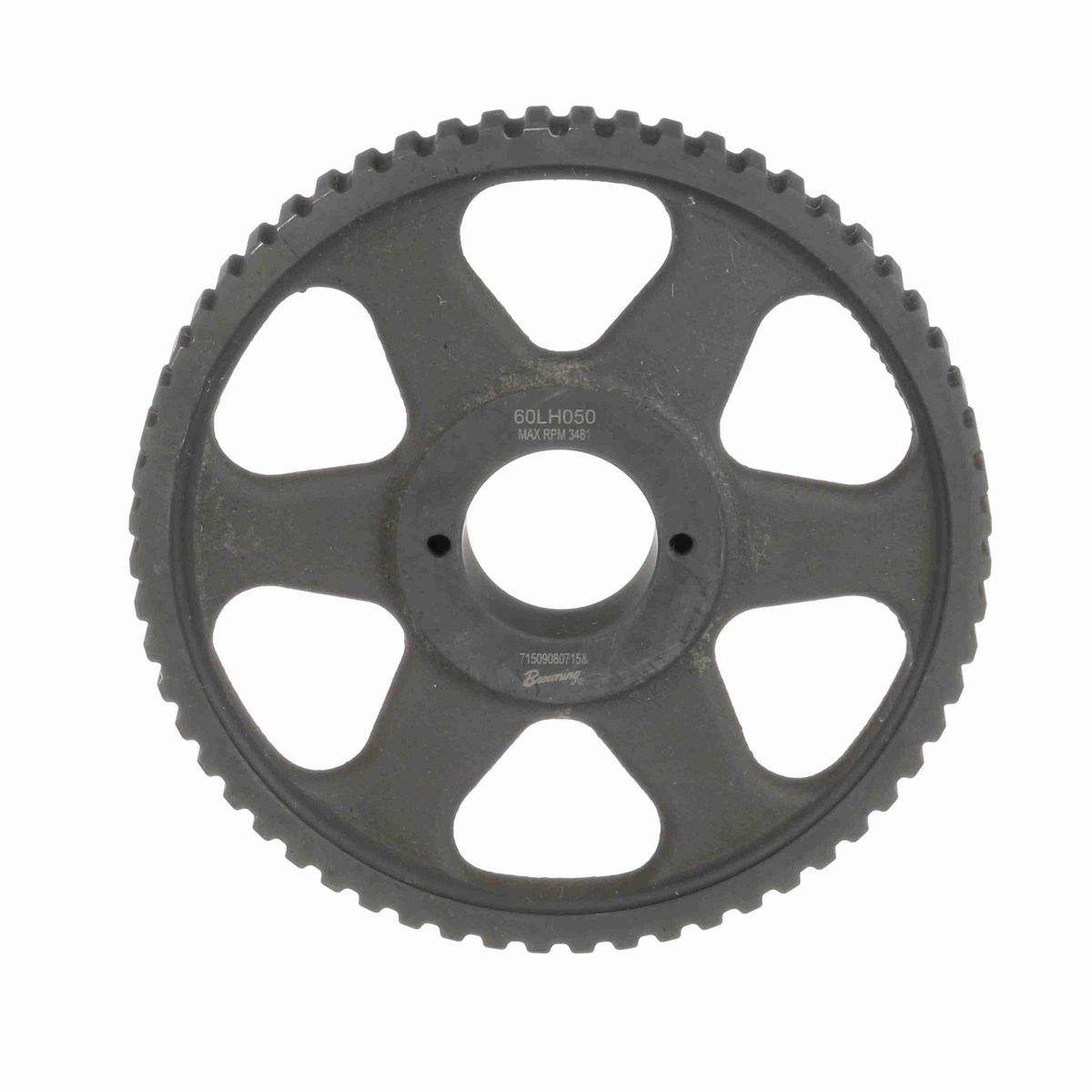 Browning Steel Bushed Bore Gearbelt Pulley - 60LH050