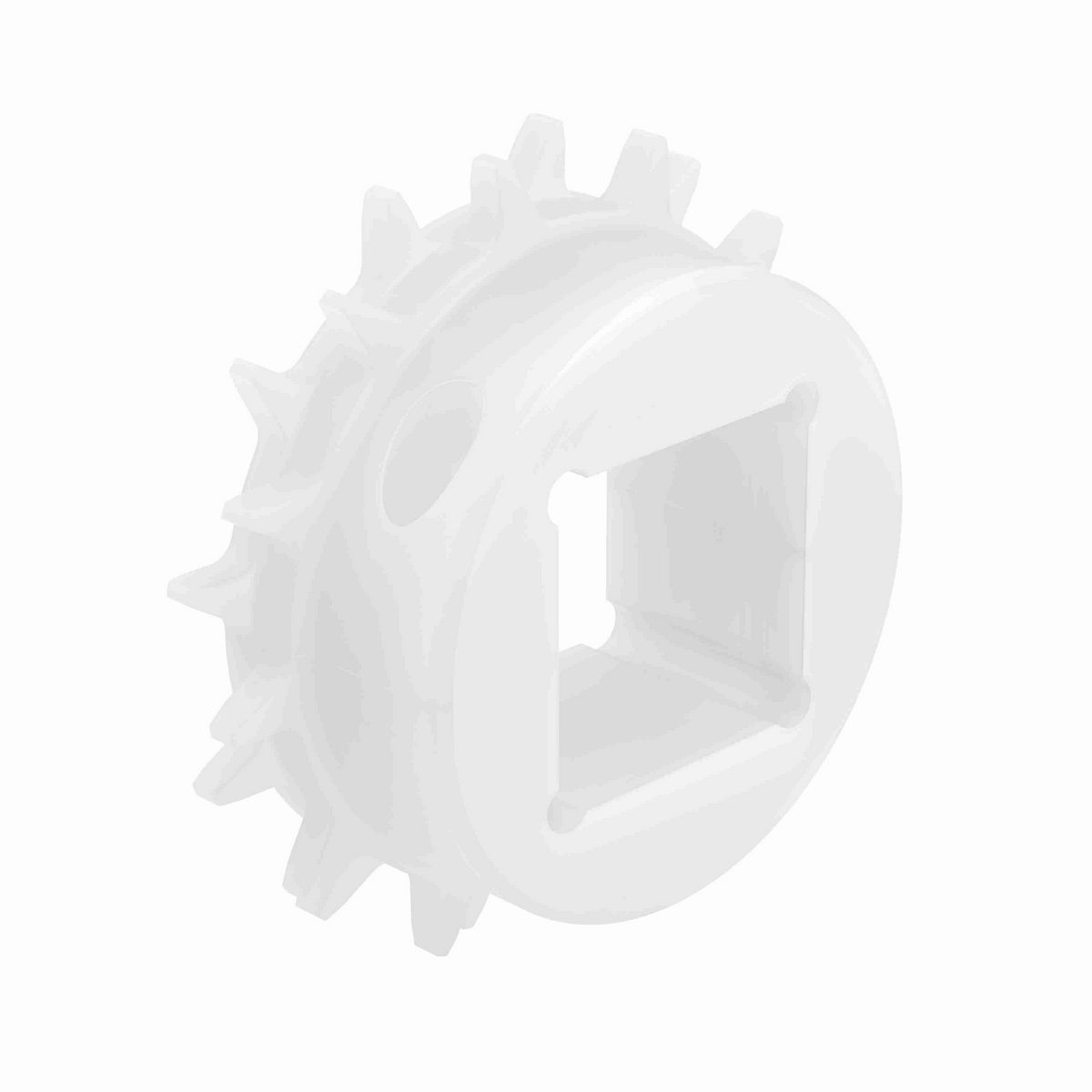 Rexnord 1600 Series Split Machined Nylon Sprocket with 20 Teeth and a 40mm Square Bore - 10836239