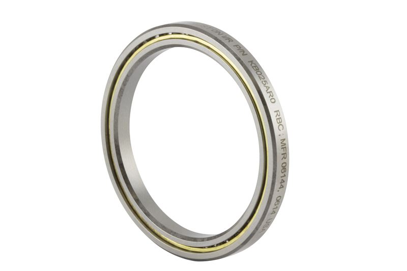 Радиально-упорный тонкостенный шарикоподшипник (тип A) RBC KB025AR0-RBC