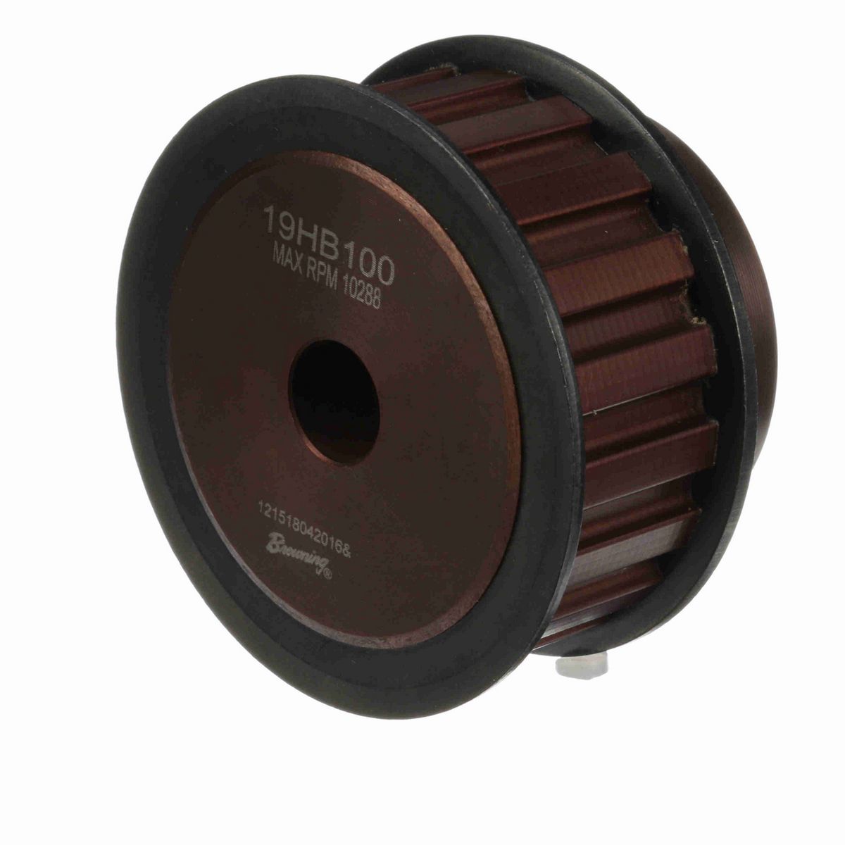 Browning Steel Rough Bore Gearbelt Pulley - 19HB100