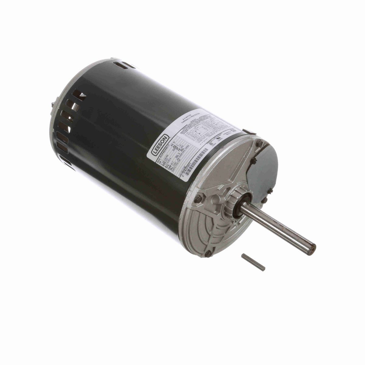 LEESON Condenser Fan Motor, 1 HP, 1 Ph, 60 Hz, 200-230/460 V, 1200 RPM, 56Z Frame, OPEN - P190