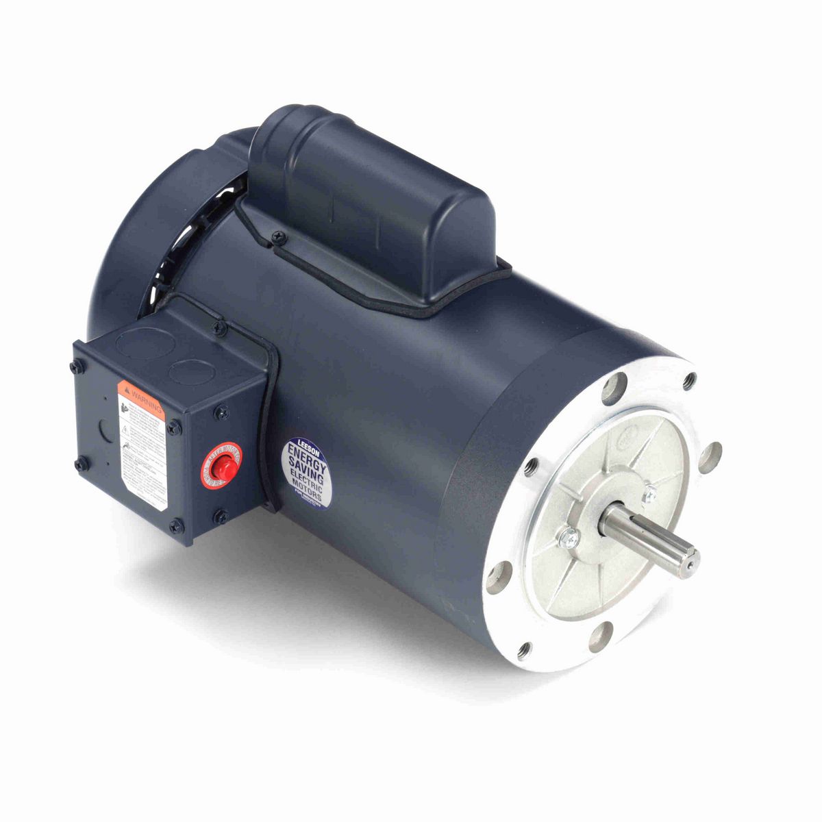 LEESON General Purpose Motor, 2 HP, 1 Ph, 60 Hz, 115/230 V, 3600 RPM, 56C Frame, TEFC - 110421.00