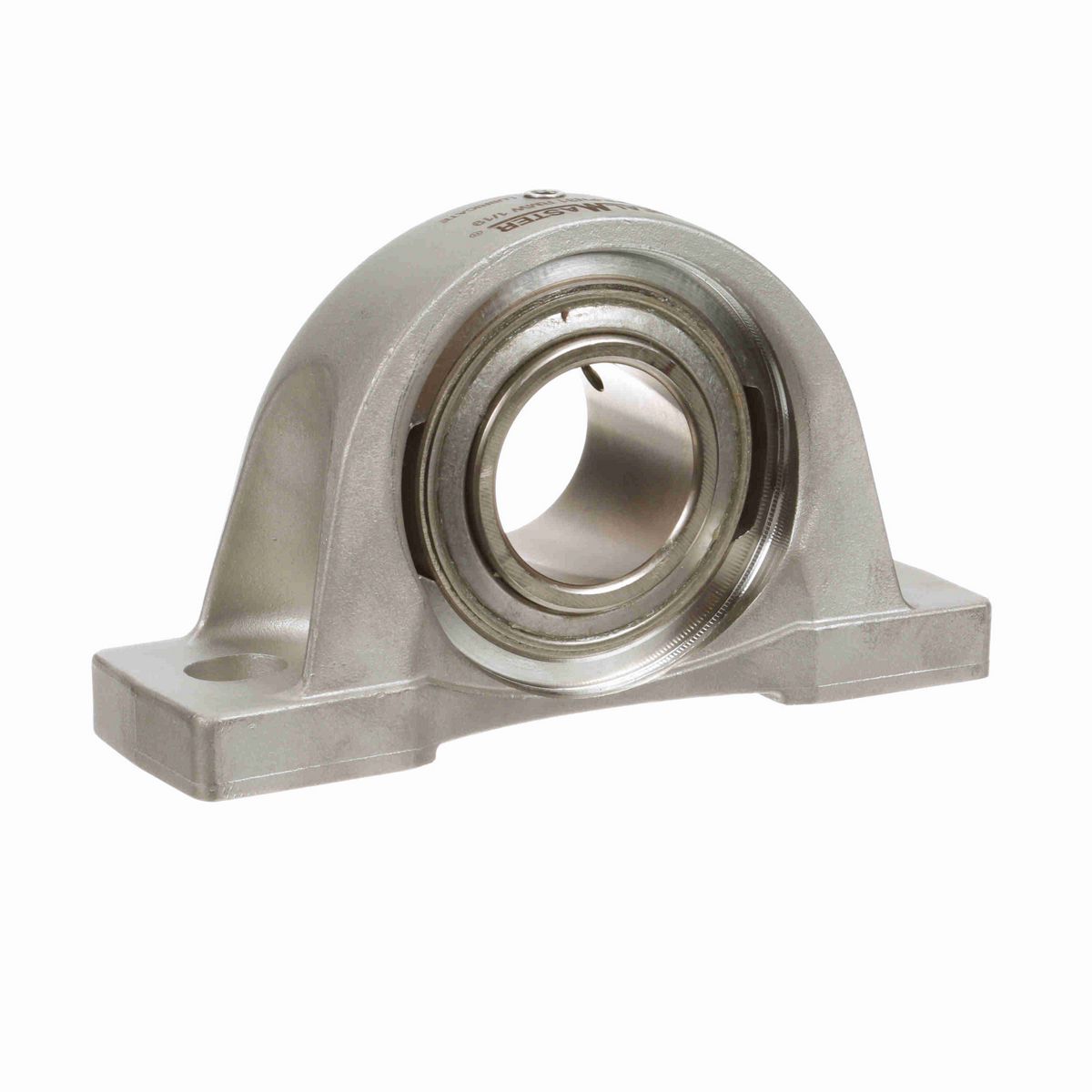 Sealmaster Mounted Stainless Steel Two Bolt Pillow Block Ball Bearing - 52100 Bearing Steel, Phosphorus Nickel Coated - Setscrew Lock - Corrosion Resistant - Reduced Maintenance - Lubed for Life - CRPS-PN31 RMW