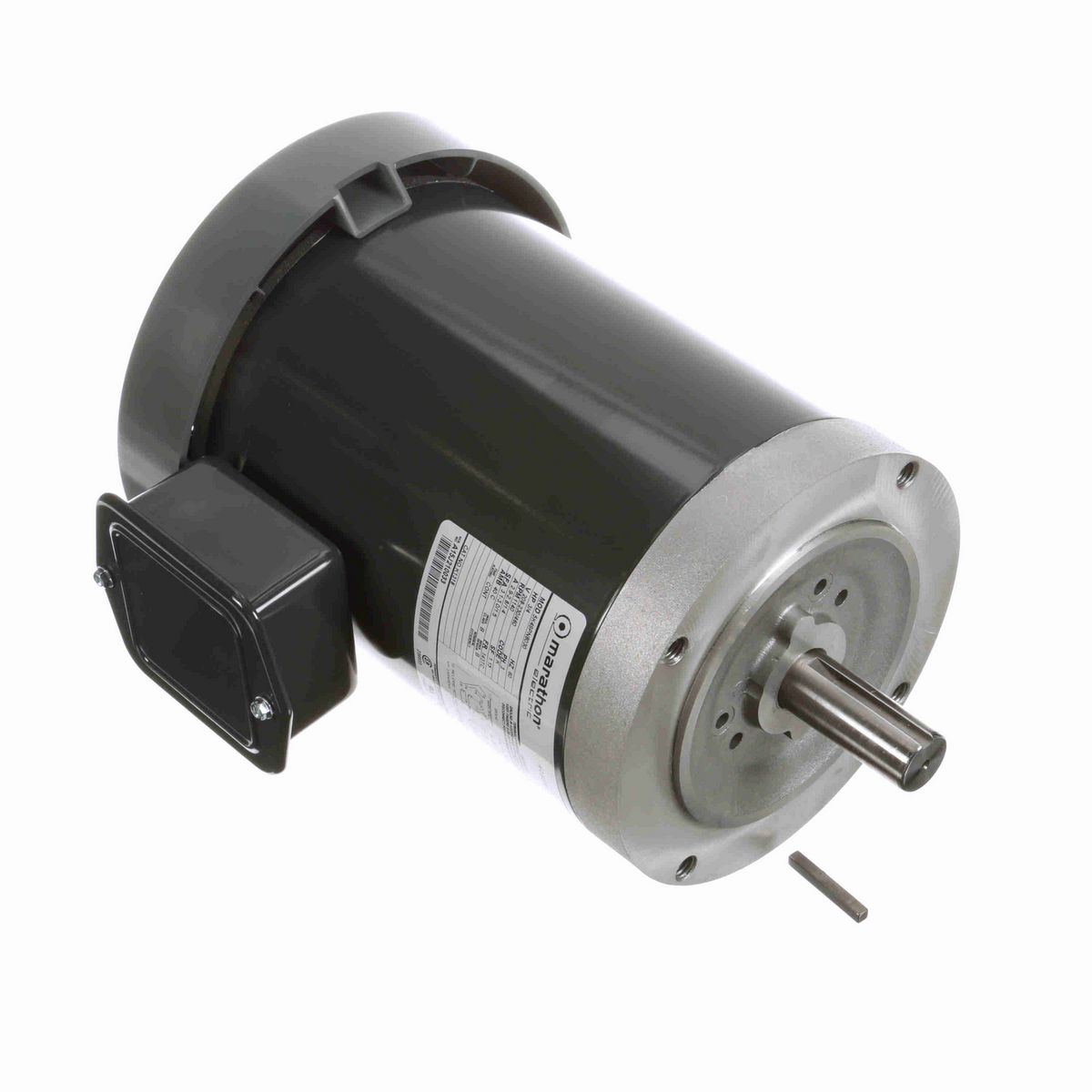 LEESON General Purpose Motor, 0.75 HP, 3 Ph, 60 Hz, 208-230/460 V, 1200 RPM, 143TC Frame, TEFC - K1318