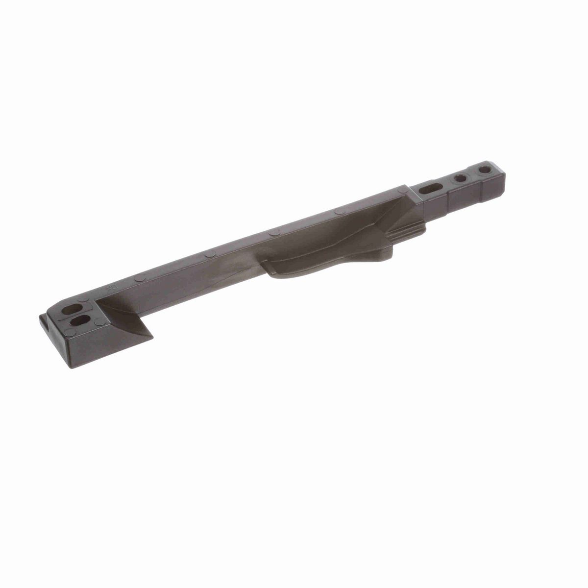 System Plast Nose/Side Plow: 1.57"W X 0.91"H X 10.51"L Black Polyamide - GRSHOE-S330