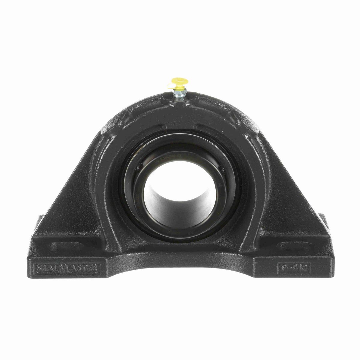 Sealmaster Mounted Cast Iron Four Bolt Pillow Block Ball Bearing - 52100 Bearing Steel, Black Oxided - Setscrew Lock - MFP-48