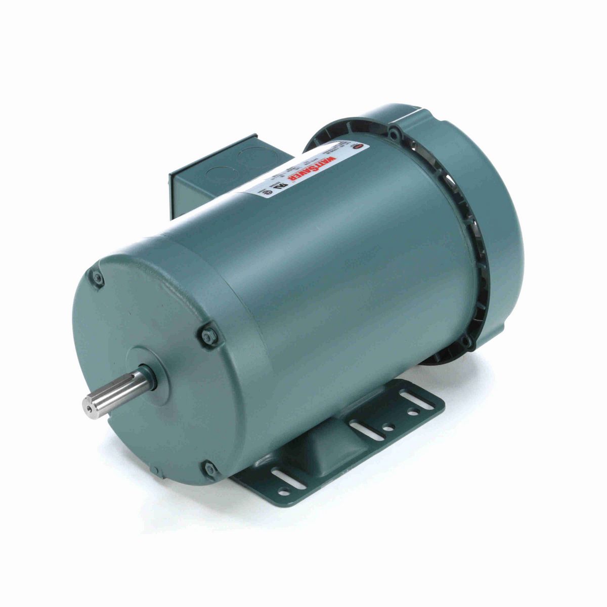 LEESON Special Voltage Motor, 1.50 HP, 3 Ph, 60 Hz, 575 V, 1800 RPM, 56 Frame, TEFC - 119540.00