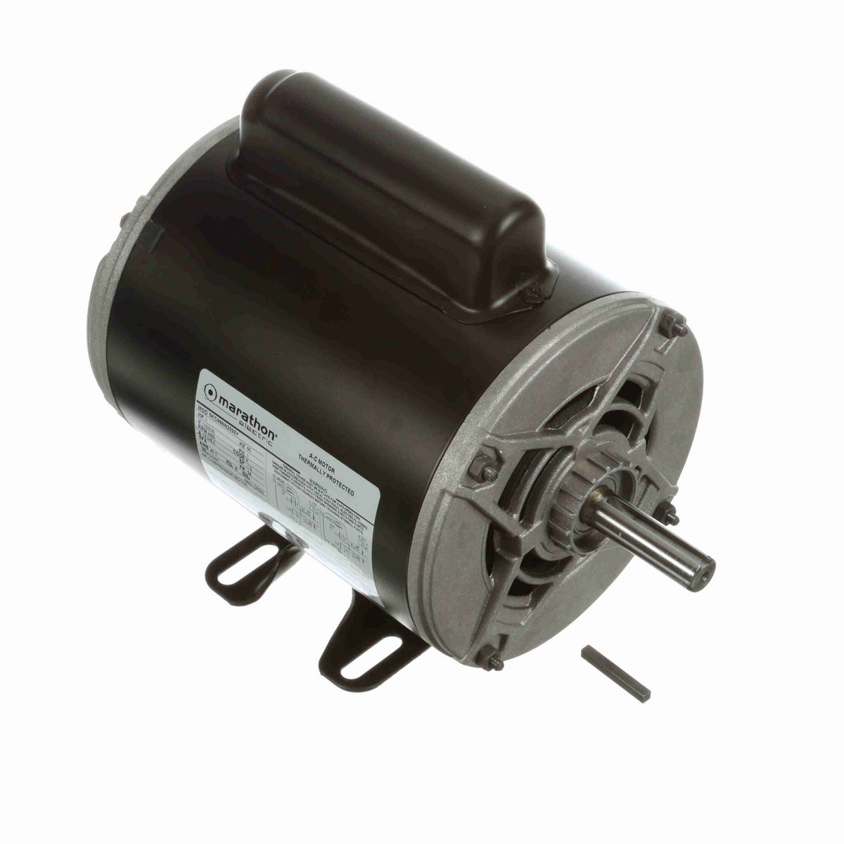 LEESON General Purpose Motor, 1 HP, 1 Ph, 60 Hz, 115/230 V, 3600 RPM, 56 Frame, OPEN - 9033